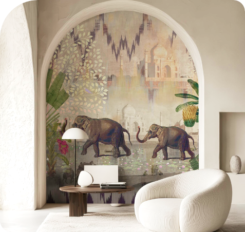 India Fusion wallpaper collection